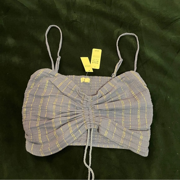 NWT Aerie Pool to Party Cinched Tube Top - Picture 7 of 12